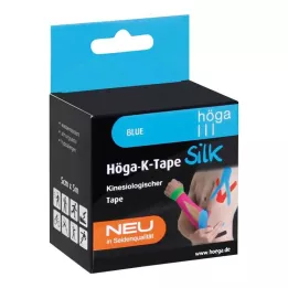 HÖGA-K-TAPE Hedvábí 5 cmx5 m l.fr.modrá kinesiol.Tape, 1 ks