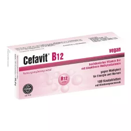 CEFAVIT B12 žvýkací tablety, 100 ks