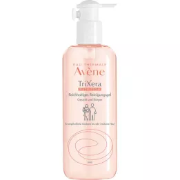 Avene Trixera výživa bohatý čisticí gel, 400 ml