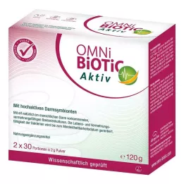 OMNI Aktivní prášek BiOTiC, 2X60 g