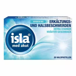 ISLA MED akutní pastilky, 20 ks