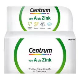 CENTRUM A-zinkové tablety, 100 ks
