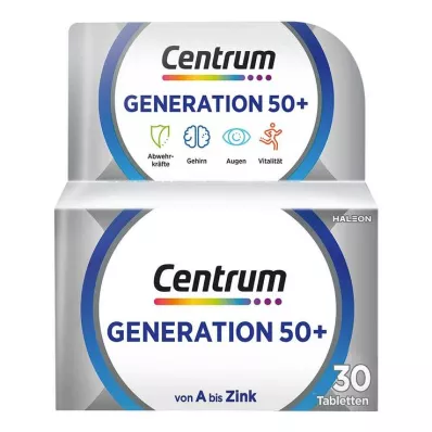 CENTRUM Tablety generace 50+, 30 ks CENTRUM Tablety generace 50+, 30 ks