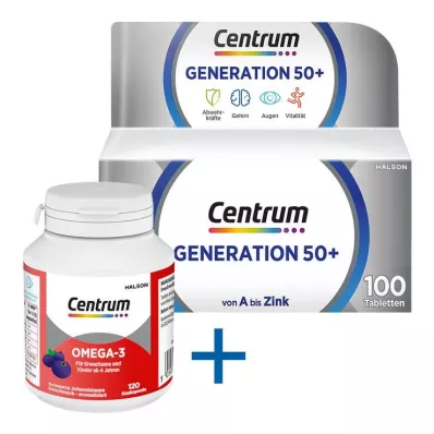 CENTRUM Tablety generace 50+, 100 ks
