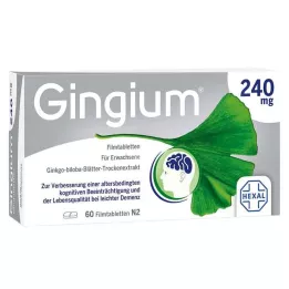 GINGIUM 240 mg potahované tablety, 60 ks