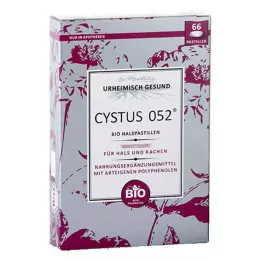 CYSTUS 052 Bio pastilky do krku, 66 ks