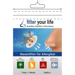 FILTER YOUR LIFE Nasen filtr F.Alergiker Gr.S, 7x2 ks