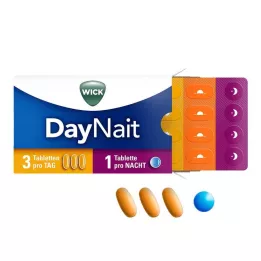 WICK DayNait potahované tablety, 16 ks