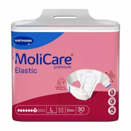 MOLICARE Prémiový elastický skluz 7 kapky Gr.l, 30 ks