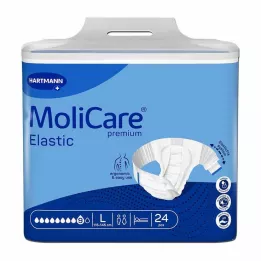 MOLICARE Prémiový elastický skluz 9 kapky Gr.l, 24 ks