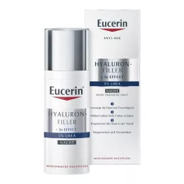 EUCERIN Anti-Age Hyaluron-Filler UREA Noční krém, 50 ml