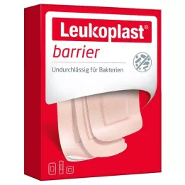 LEUKOPLAST bariérové lišty 22x72mm/38x38mm/38x63mm, 20 ks