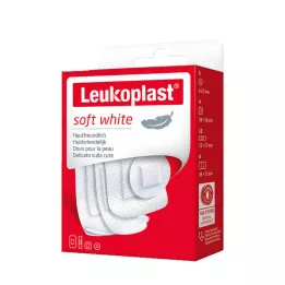 LEUKOPLAST měkká bílá Str.19x72/D.25/38x72/38x38mm, 30 ks