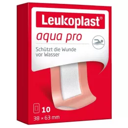 LEUKOPLAST proužky aqua pro 38x63 mm, 10 ks