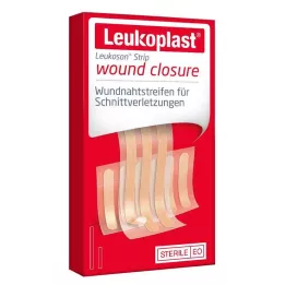 LEUKOPLAST Leukosan Strip sterilní 6x38 mm/6x75 mm, 9 ks
