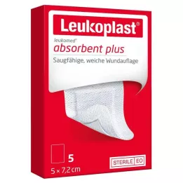 LEUKOPLAST Leukomed sterilní obvaz na rány 5x7,2 cm, 5 ks