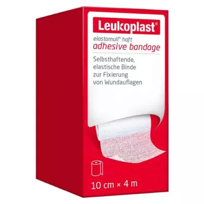 LEUKOPLAST Elastomull hřídel Fixierb.elast.10 cmx4 m, 1 ks LEUKOPLAST Elastomull hřídel Fixierb.elast.10 cmx4 m, 1 ks
