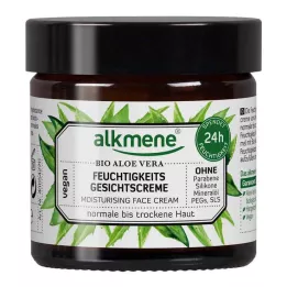 ALKMENE Hydratační krém na obličej s bio aloe vera, 50 ml