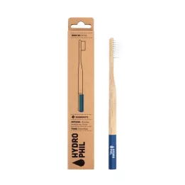 Udržitelný zubní kartáček bambusová modrá extra měkká, 1 ks