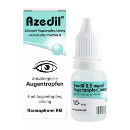 AZEDIL 0,5 mg/ml roztok očních kapek, 6 ml