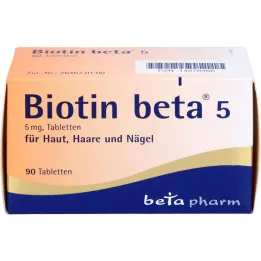 BIOTIN BETA 5 tablet, 90 ks