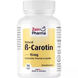 BETA CAROTIN NATURAL 15 mg zeinpharma měkkých tobolek, 90 ks