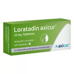 LORATADIN axicur 10 mg tablety, 100 ks