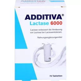Aditivní laktáza 6000 tablet, 70 ks