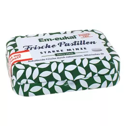 EM-EUKAL Fresh Pastilles Strong Mint Bez cukru, 20 g