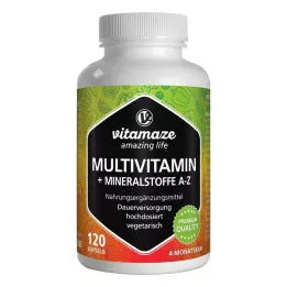 MULTIVITAMIN KAPSELN vysoká dávka, 120 ks