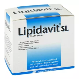 LIPIDAVIT SL Měkké kapsle, 100 ks