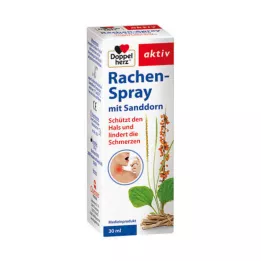 DOPPELHERZ Sprej do krku s rakytníkem, 30 ml