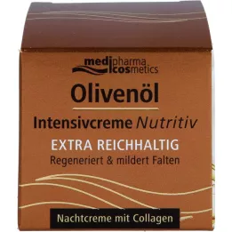 Olivový olej Intenzivní krém Nutritive Night Cream, 50 ml
