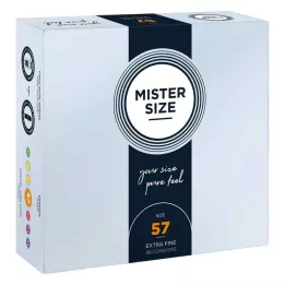 MISTER Velikost 57 kondomů, 36 kusů