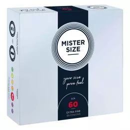 MISTER Velikost 60 kondomů, 36 kusů