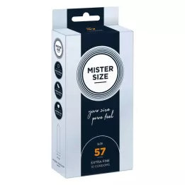 MISTER Velikost 57 kondomů, 10 kusů