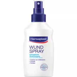 Hansaplast Nápadý sprej pro antiseptické čištění ran, 100 ml
