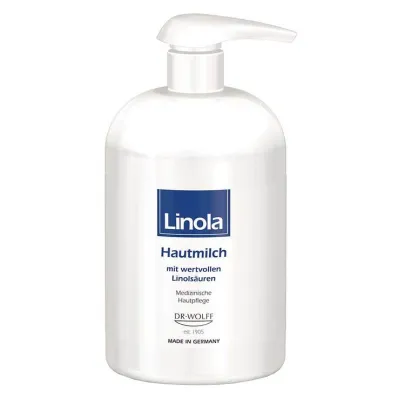 Dávkovač pleťového mléka Linola, 500 ml