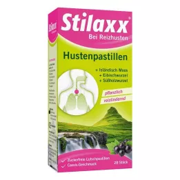 STILAXX Pastilky proti kašli Islandský mech, 28 ks