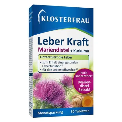 Klosterfrau tablety na posílení jater, 30 ks