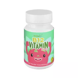 VITAMIN B12 KINDER Žvýkací tablety veganské, 120 ks