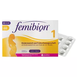 FEMIBION 1 přání pro děti+brzké těhotenství bez jódových tablet, 60 ks