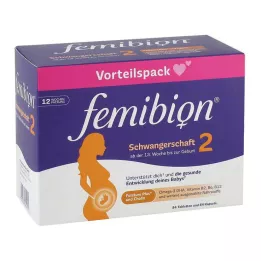FEMIBION 2 těhotenské kombinované balení, 2X84 ks