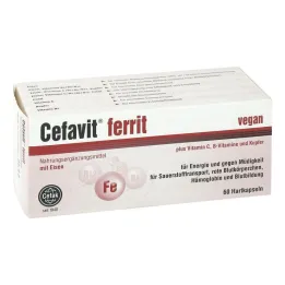 Feritové tvrdé tobolky Cefavit, 60 ks