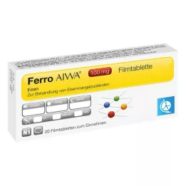 FERRO AIWA 100 mg potahované tablety, 20 ks