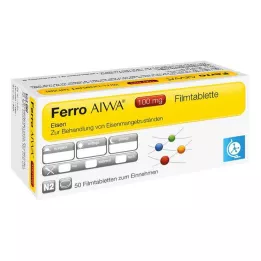FERRO AIWA 100 mg potahované tablety, 50 ks
