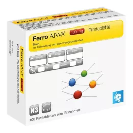 FERRO AIWA 100 mg potahované tablety, 100 ks
