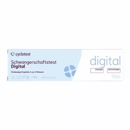 CYCLOTEST těhotenský test digitální 25 MLU/ml, 1 ks