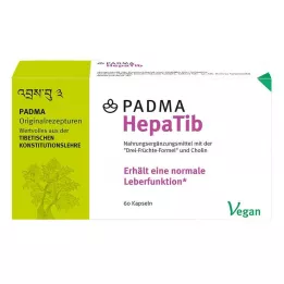 PADMA Kapsle HepaTib, 60 ks
