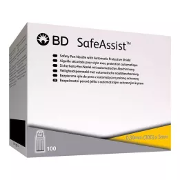 BD SAFEASSIST Bezpečnostní jehly do pera 30 G 5 mm, 100 ks